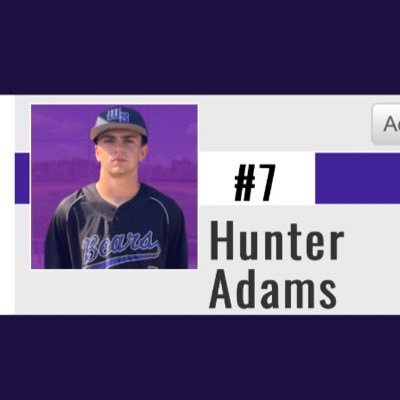 HunterAdams21's profile picture. WSHS 2024 Baseball⚾️/4.1 GPA/1B/OF