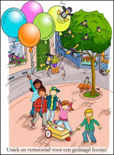 Kids-Concepts de weg naar een geslaagd kinderfeest.