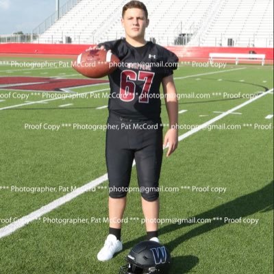 Weiss HS ‘22 / 11-5A 1st-Team All Dist OL/RG 260 / WRESTLER / NCAA ID: 2111386247