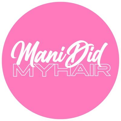 When they ask, tell em’ “ MANI DID IT” #dallahairstylist
