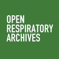 Open Respiratory Archives (@openrespiratory) 's Twitter Profile Photo Open Respiratory Archives (@openrespiratory) 's Twitter Profile Photo