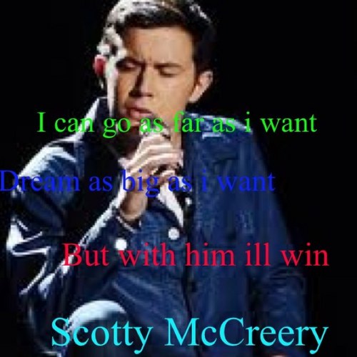 SmcCreeryAFans's profile picture. Hey! I support scotty McCreery the winner of American Idol i supported him all the way through please follow i follow back:) GO SCOTTY:)