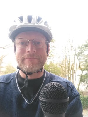 Fietskoerier en maker van Fietskoeriers Vertellen, de podcast voor professionals die op de fiets (laten) bezorgen