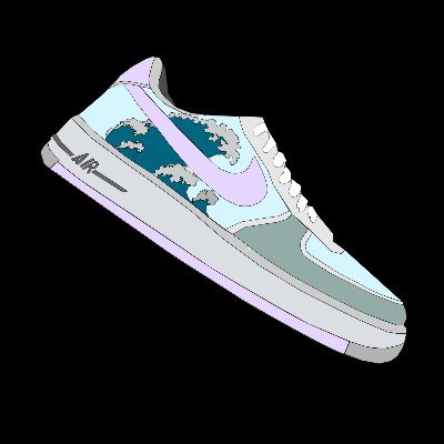 Customizing Sneakers live on twitch