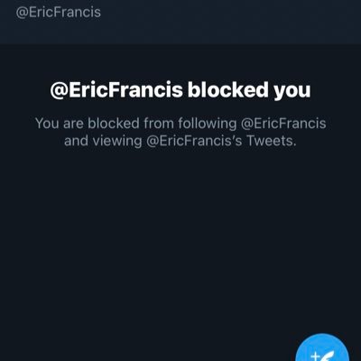 Blocked by Francis? It doesn't have to be a sad day. Join the club. #blockedbyfrancis https://t.co/nJP7SUzI5R