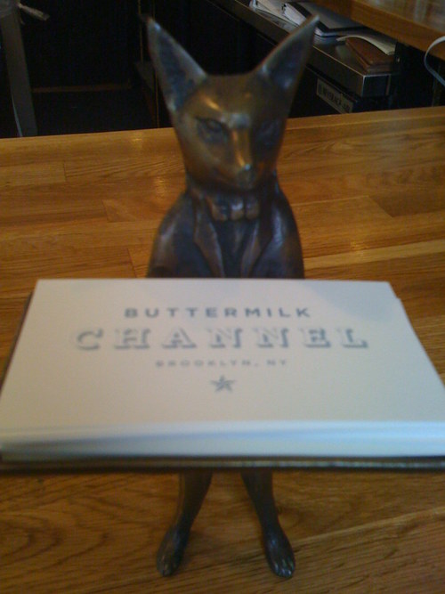 buttermilkbklyn's profile picture. Buttermilk Channel Restaurant. Hearty, seasonal grub & a shockingly American wine list. Also, the pecan pie sundae.

http://t.co/40tNji757M