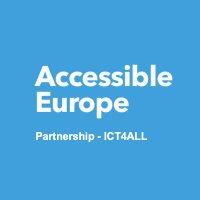 Accessible Europe Partnership (@accessibleeur) 's Twitter Profile Photo Accessible Europe Partnership (@accessibleeur) 's Twitter Profile Photo