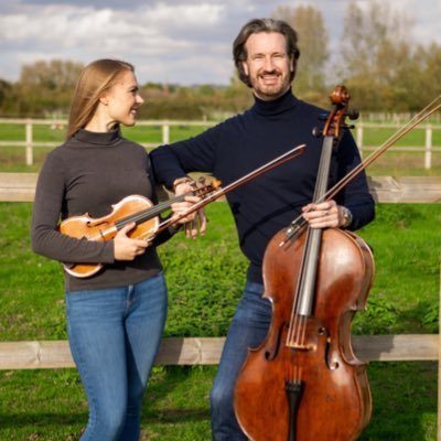 Classical String Duo.          Rosemary Hinton - Violin    Jonathan Ayling - Cello