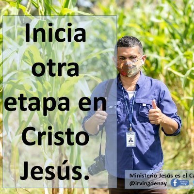 Servidor de Cristo, pastor en JESCA, periodista, casado y consciente que solo en Cristo hay salvación.