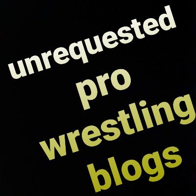 unreqprowresblg's profile picture. Twitter for unrequested pro wrestling blogs