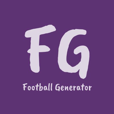 • Football Generator | 2021 ©

• Only Football, only passion ♥