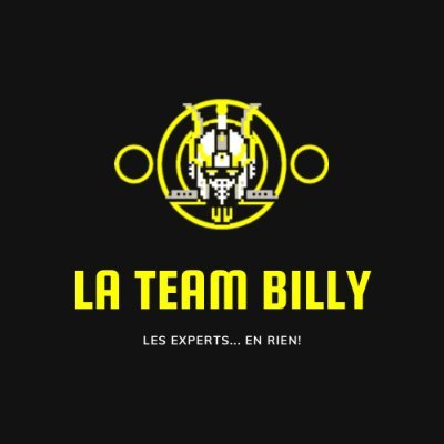 Chaine consacrée à la culture geek ( jeux vidéos ; ... ) Tests ; Streames ; Chroniques .

Nous sommes experts ... en rien ! Nous sommes La Team Billy !!