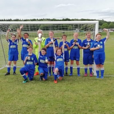 Kidsgrove Athletic Girls U14’s Football Team playing in the Staffordshire FA league and 2x league winners ⚽️