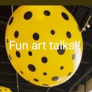 Entertaining art talks/shows! Multimedia art shows celebrating artists from the past to the present day 🎨❤️