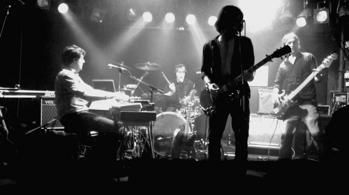 The I Wonder is a Berlin-based indie rock band with members from the UK, Denmark and Germany.