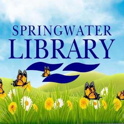 FREE public library to those living in Springwater Township.  We're not just books, we have ebooks, DVDs, Blu-Rays, online databases and programs galore!