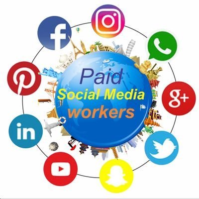 Paid Social Media job for Social Media influencers, managers and normal Social Media users who are dedicated and ready to work online.