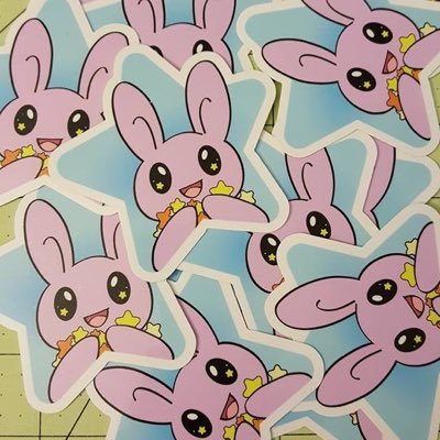 We offer Sticker Printing Services for Hobbyists, Artists and EveryBunny in-between! Wholesale pricing available! #SmallBusiness #SupportSmall