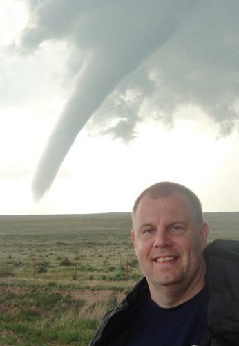 Storm chaser since 1988, TIV 2 Storm of passion president , Storm chaser vehicles, Silver Lining tours guide / driver, central Kansas Farmer.