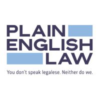 Plain English Law(@PlainEnglishLaw) 's Twitter Profile Photo