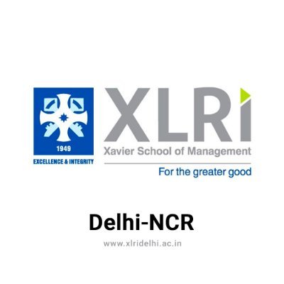 The official account of XLRI | Delhi NCR. Follow us to keep in touch with XLRI news and events!