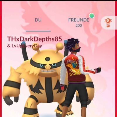 Pokémon GO Player from Kassel▪️1168 Gold Gyms▪️2380Best Friends▪️1036k Collector▪️650k Gym Hours▪️67k B.Girl▪️85k Ranger▪️