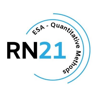 Tweeting on behalf of Research Network 21 on Quantitative Methods of the @ESA_Sociology.