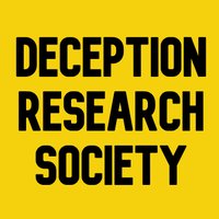Deception Research Society (@deceptionrs) Twitter profile photo