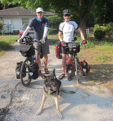 Cycling my way round the world.