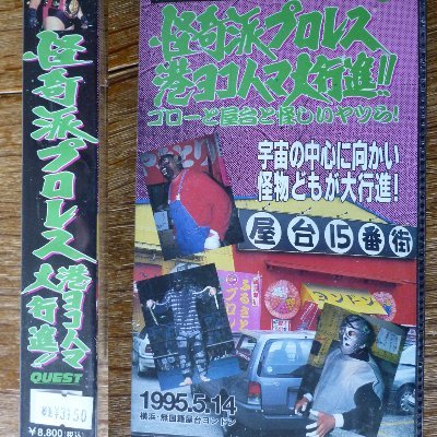 Collector of obscure Japanese Pro-Wrestling, especially 90s and early 2000s promotions.