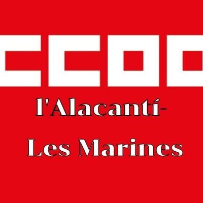 Unió Intercomarcal de CCOO de l'Alacantí-les Marines
#AhoraSiToca
#AraToca