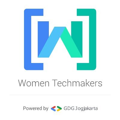 #WTMJogjakarta is a chapter of #WomenTechmakers, a global program providing visibility, community & resources for #WomenInTech.
Supported by @GDGJogjakarta