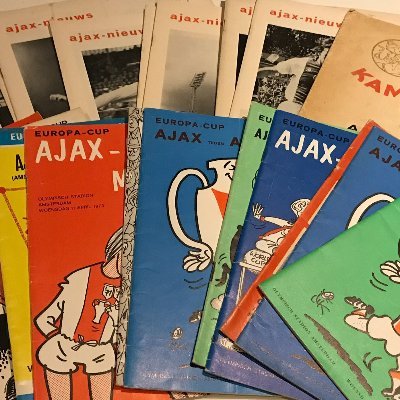 Collection Ajax programmes. Always looking for old Ajax tickets. Mail ajaxprogrammes@gmail.com Instagram https://t.co/qoVqoKJn2Z