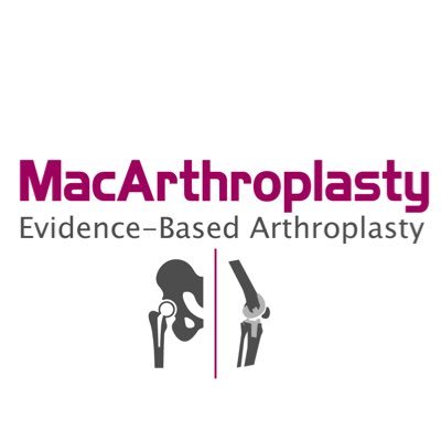 Arthroplasty research, education, and clinical news at McMaster University.