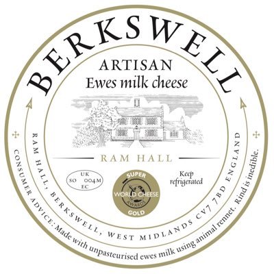 Berkswell is a ewes' milk cheese produced at Ram Hall Farm in the village of Berkswell, West Midlands by the Fletcher family, Julie Hay & her dedicated team.