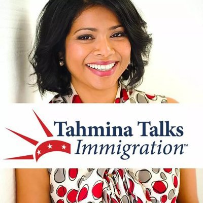 Tahmina Talks Immigration is a talk show all about US immigration laws. Hosted by @tahminawatson, founder of @WatsonImmLaw  #immigrationreform #startup