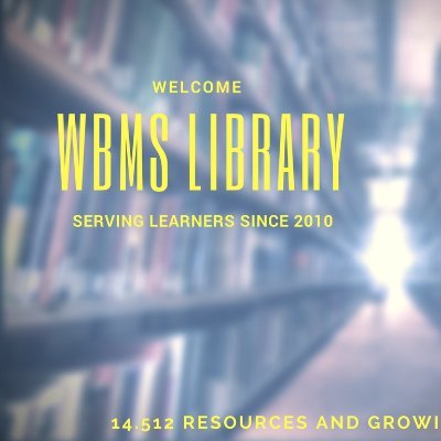 WBMS Library offers a wide variety of resources for the students and teachers at Whitworth-Buchanan Middle School in Murfreesboro, TN. Come check us out!