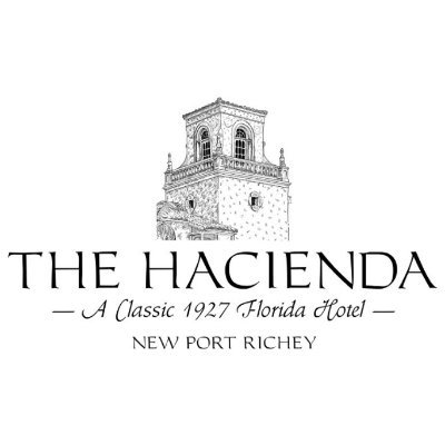 The Hacienda is a classic 1927 Florida Hotel located in historic, Downtown New Port Richey
