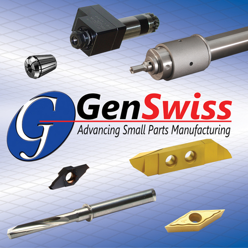 GenSwiss provides Precision Tooling for CNC Swiss Lathes including cutting & turning tools, rotary broaches, thread whirling and live spindles. Call Us Today!