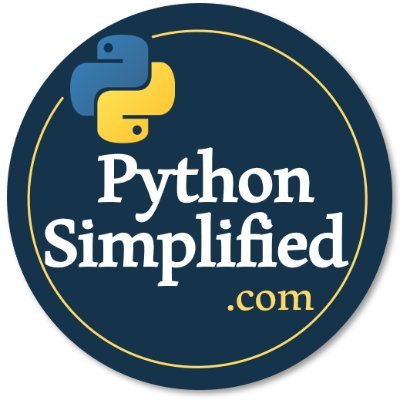 PySimplified's profile picture. Hey Pythonistas! Find simple 3-5 minutes readable Python articles written with clarity just for you. Read an article a day and boost your Python skills.