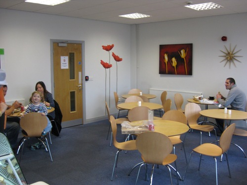 Knights Table Cafe & Coffee Shop,serving traditional home cooked food.Within Evans Easyspace on Battlefield Enterprise Park,Shrewsbury.Open 8 -3. 01743 453150