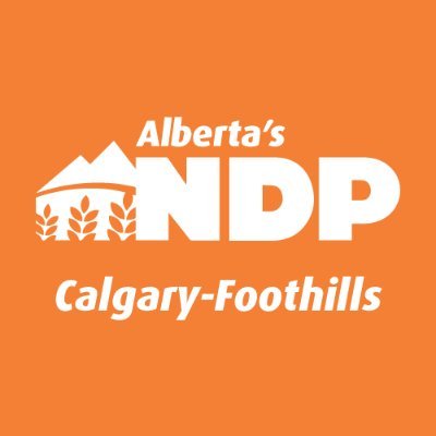 The official account of the Calgary-Foothills constituency association of the Alberta NDP. Our candidate is @CourtEllingson! Give him a follow.