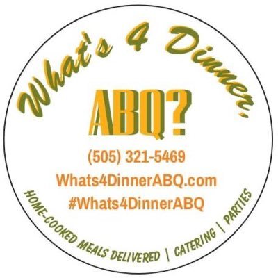 Do you love home cooked meals? From our family to yours with free delivery and of course free dessert. Email: chef@whats4dinnerabq.com