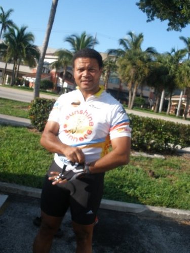 Jamaican born, USMC Veteran, Contagious Laughter, Avid Cyclist.