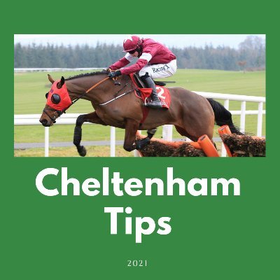 Follow for Cheltenham Festival tips. 18+ begambleware, gamble responsibly. Fan Page. Last year... 8 winners and 11 places from 28 Cheltenham tips.