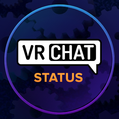 This account is used to post information about server status for @VRChat!