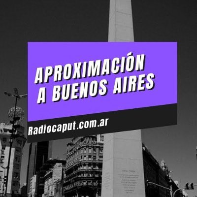 Programa radial en vivo: cultura, música, actualidad y mucho más.
Conduce Pablo de Biase.
 Sábados de 13 a 14 por https://t.co/vzjNBmn1AE
Facebook: Aproximación a Bs As.