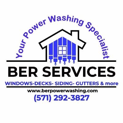 berservices_inc's profile picture. BER Services provide pressure washing, gutter & window cleaning, interior & exterior painting, and more. Proudly serving Northern VA and MD!