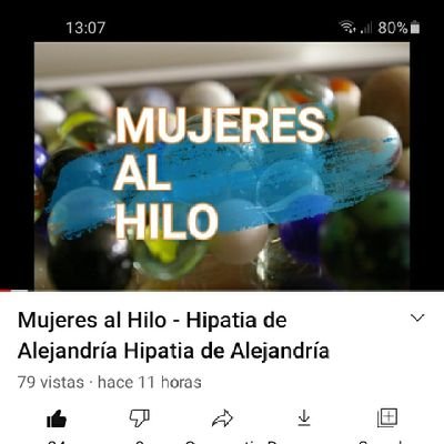 HiloMujeres's profile picture. Visita mi canal de YouTube, https://t.co/0qllzxT0fP, donde cuento historias de mujeres que no están en la Historia.