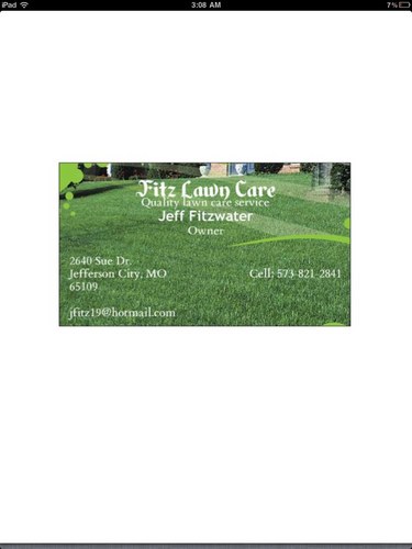 FitzLawnCare's profile picture. 